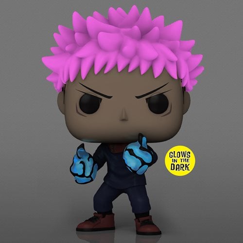 Jujutsu Kaisen Yuji Itadori Divergent Fist Glow-in-the Dark Funko Pop! Vinyl Figure