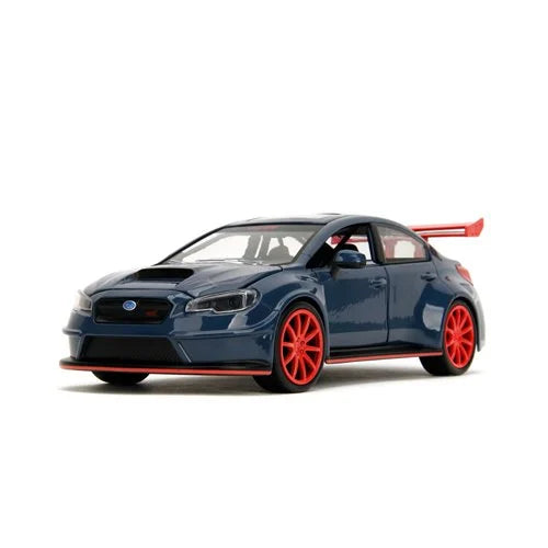 Jujutsu Kaisen 2016 Subaru WRX STI 1:24 Scale Die-Cast Metal Vehicle with Yuji Itadori Figure